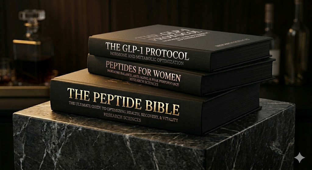 The Peptide Bible Bundle + Peptides For Women + GLP-1 Protocol EBOOK