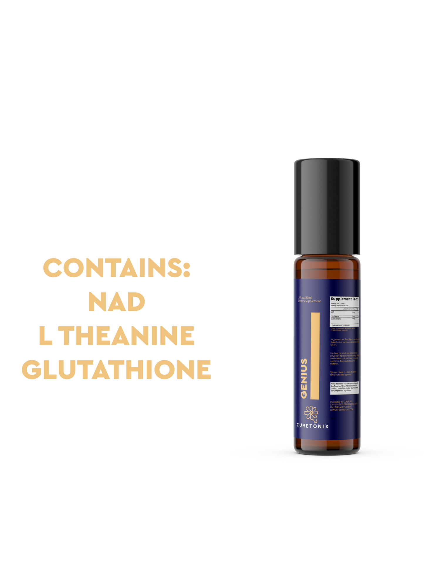 GENIUS SUBLINGUAL SPRAY 100 SPRAYS